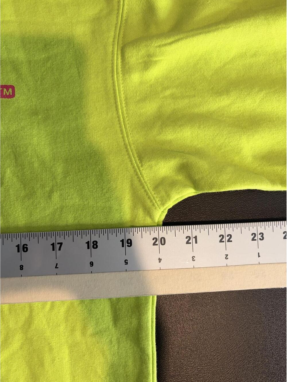 Goosebumps‎ S/CH/P Neon Green Graphic Crewneck Sweatshirt Vintage Style - Picture 5 of 6